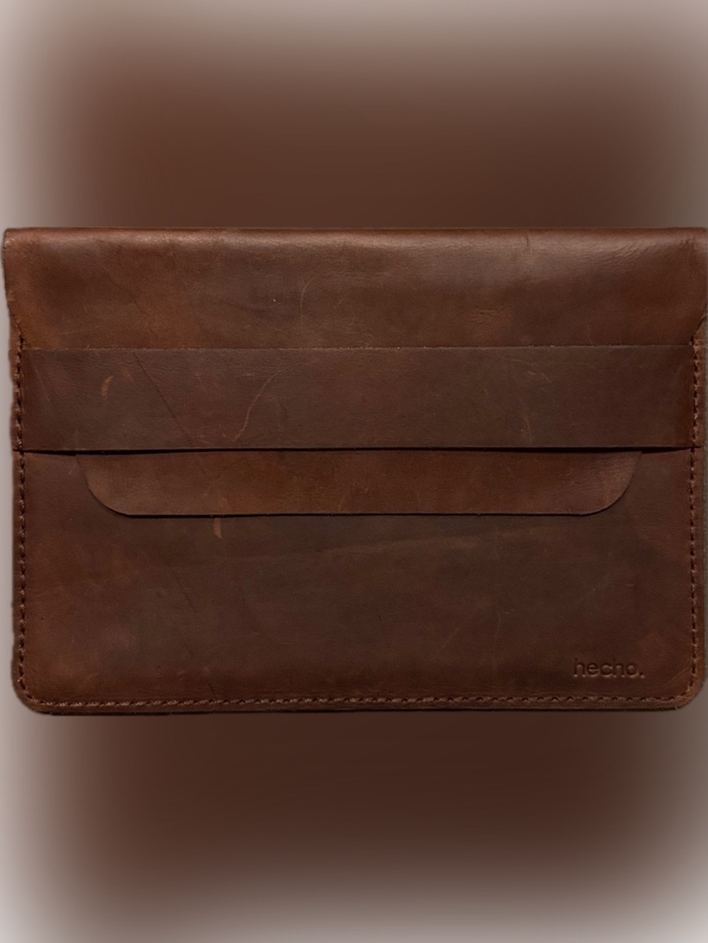 FULL GRAIN LEATHER Portfolio hecho. Fernando Artisan Case Cover Sleeve Envelope